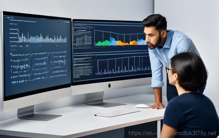 검산동 STATUS_FLOAT_INVALID_OPERATION - **Prompt:** A focused software engineer, mid-30s, male, with short, neat dark hair and wearing a com...
