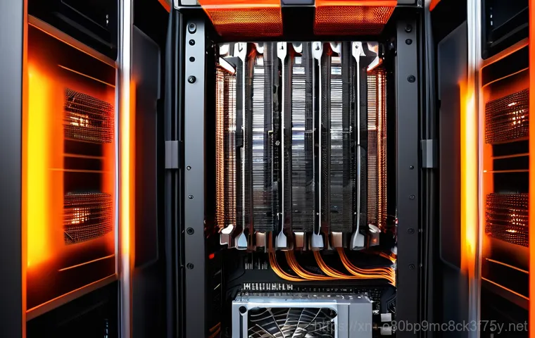 중원구 VIDEO_MEMORY_MANAGEMENT_INTERNAL - An overhead, well-lit shot of a computer's internal components with a focus on troubleshooting. One ...