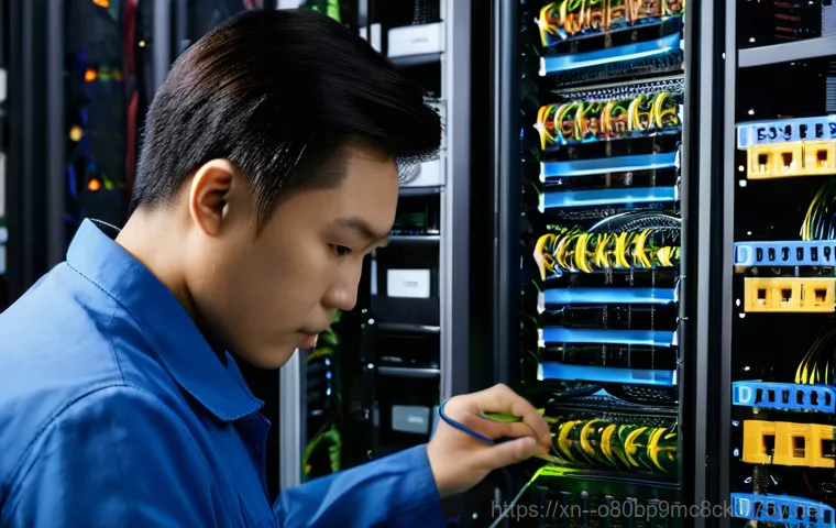 원시동 서버출장방문수리점 - **Image Prompt 1: The Critical Impact of a Server Outage**
    A wide shot of a bustling modern offi...
