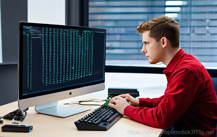 북도면 STATUS_KERNEL_CONFIGURATION_ERROR - **Prompt 1: The Unexpected Blue Screen Dilemma**
    A young adult, dressed in casual everyday attir...
