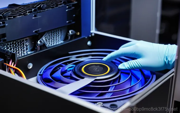 하산운동 컴퓨터멈춤 - **Digital Threats and Vigilant Protection:** A sleek, modern computer setup is depicted with a brigh...