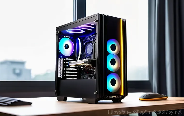 선단동 오버클럭 뚜따 - **Peak Performance: Overclocked Gaming PC with Real-time Metrics**
    A vibrant, dynamic shot of a ...