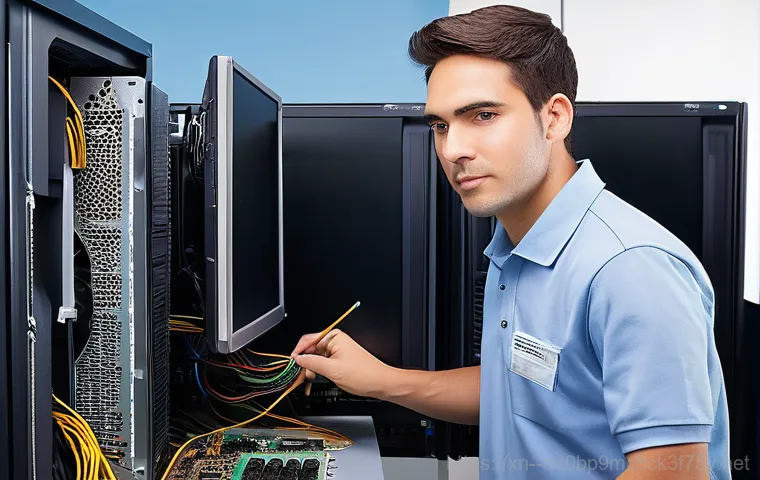 교동면 메인보드조립 및 교체수리 - **Prompt: Detailed DIY Motherboard Installation**
    A person, wearing a short-sleeved top and comf...