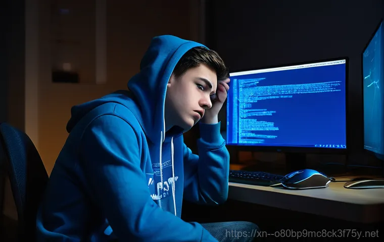고천동 SYSTEM_SERVICE_EXCEPTION - Prompt 1: The Frustration of the Blue Screen**