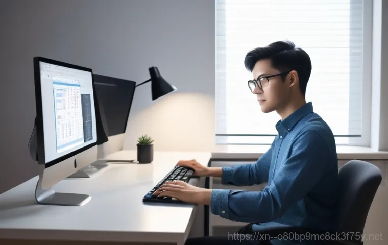 난향동 STATUS_KERNEL_MODULE_INVALID - **A focused shot of a pair of hands, belonging to a young adult, carefully handling a RAM module or ...