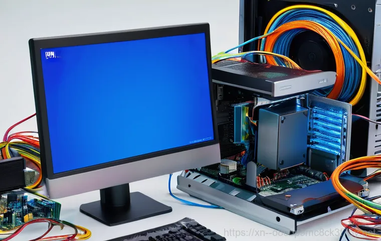 포천시 STATUS_KERNEL_MODULE_ACCESS_DENIED - **Mandatory Access Control in Action:** A vibrant, futuristic depiction of a desktop computer in a c...