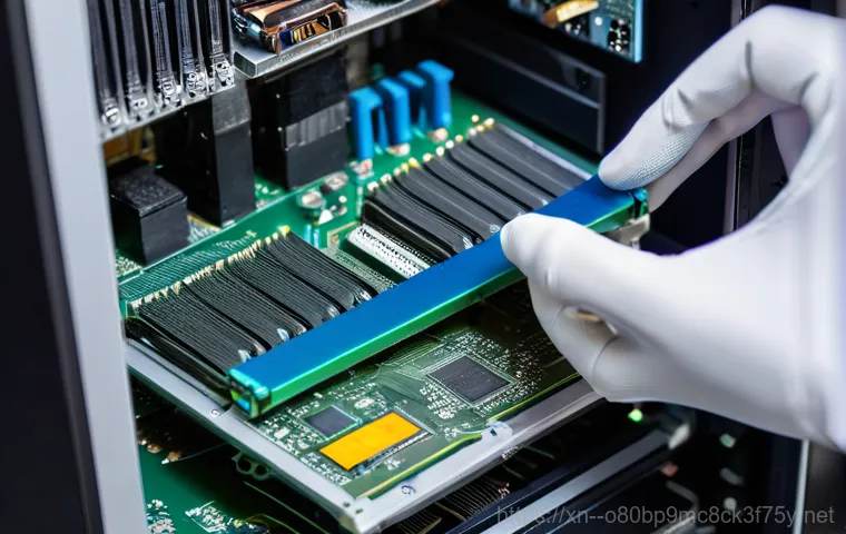 상도동 all boot options are tried - A professional and focused computer repair technician, wearing a clean, smart casual uniform, is on-...