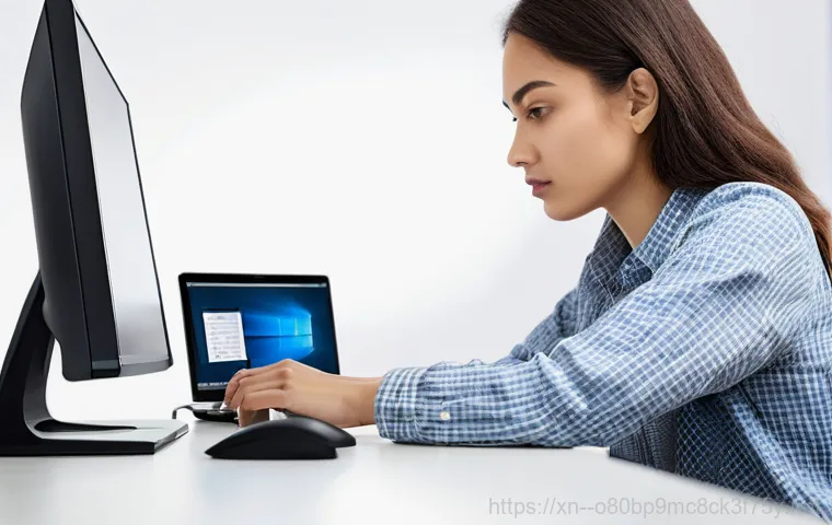 장단면 STATUS_PROTECTION_ERROR - A young man, approximately 20 years old, sitting at a desk with a look of extreme frustration and wo...