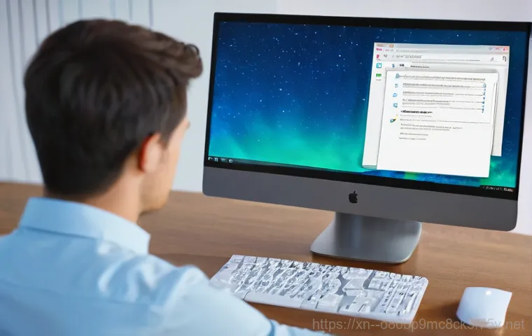 풍납동 악성코드 바이러스 - **Prompt 1: Frustrated User with Slow, Pop-up-Infested Computer**
    A realistic, high-definition i...