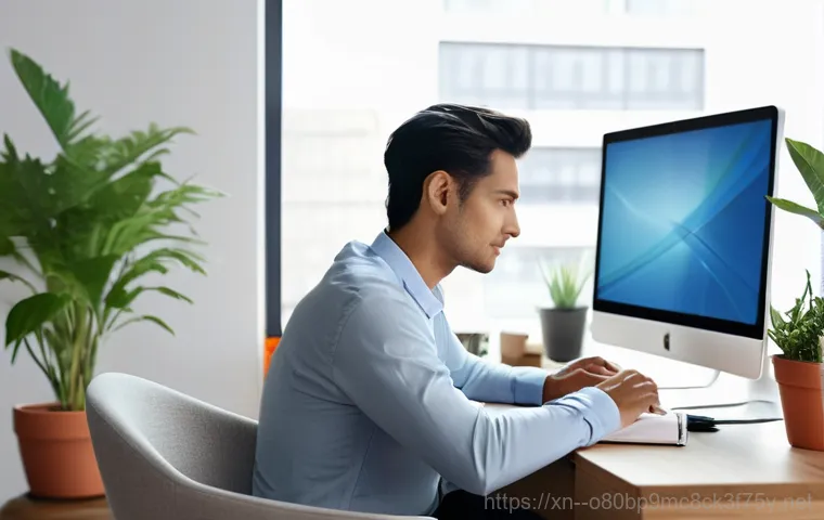 효제동 STATUS_MEMORY_VIOLATION - **Prompt 2: Troubleshooting the Core**
    A person, wearing a clean, practical work shirt, is caref...