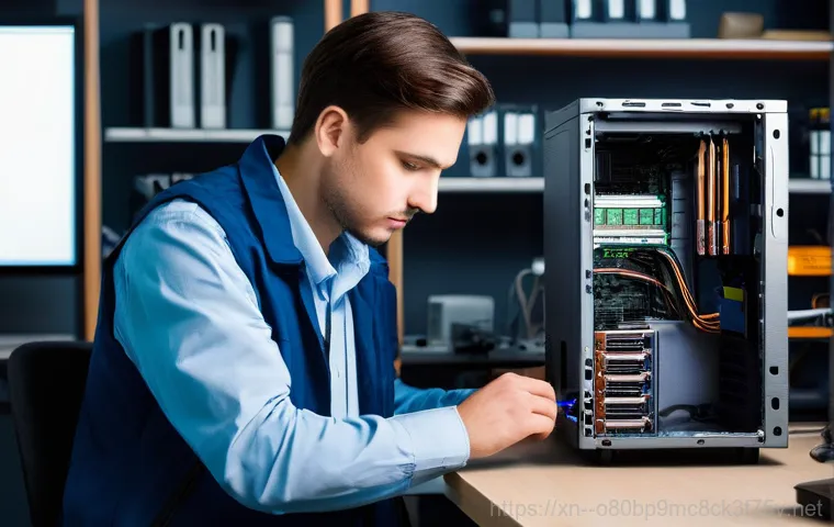 장흥면 중고컴퓨터 pc 출장판매설치 - **Prompt 1 (On-site Used Computer Sales & Installation):**
    A friendly, professional female compu...