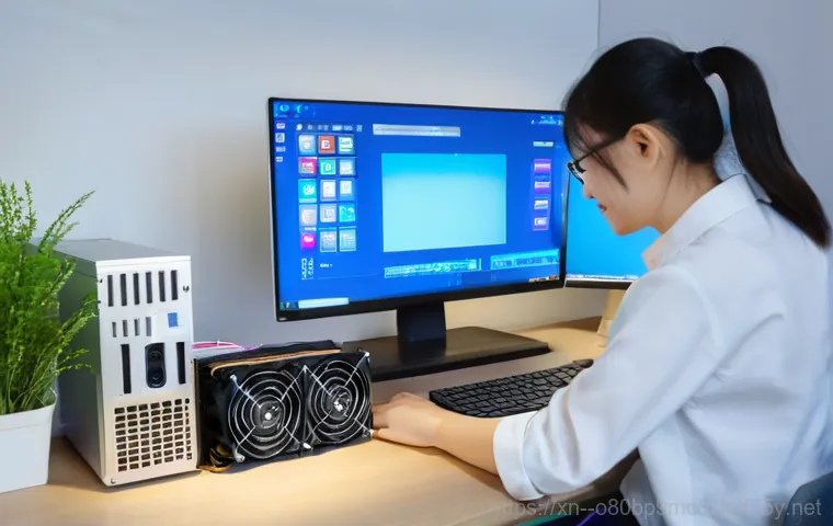창동 조립컴퓨터 pc 출장판매설치 - Image Prompt 1: The Convenience of Home PC Setup**
