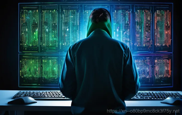 창영동 STATUS_KERNEL_STACK_CORRUPTION - Image Prompt 1: The Disrupted Digital Brain**