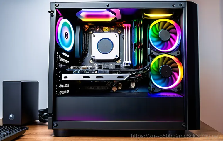 화서동 조립컴퓨터 pc 출장판매설치 - A vibrant, modern computer repair and custom PC assembly shop interior. The shop features multiple c...