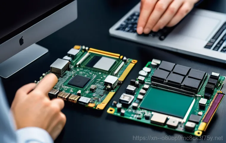신갈동 메인보드조립 및 교체수리 - **Prompt 2: Professional Motherboard Repair Service**
    A skilled computer technician, wearing a c...