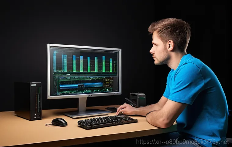 임학동 KERNEL_SECURITY_CHECK_FAILURE - **Prompt:** A young adult, looking visibly stressed and frustrated, sits in a dimly lit home office,...