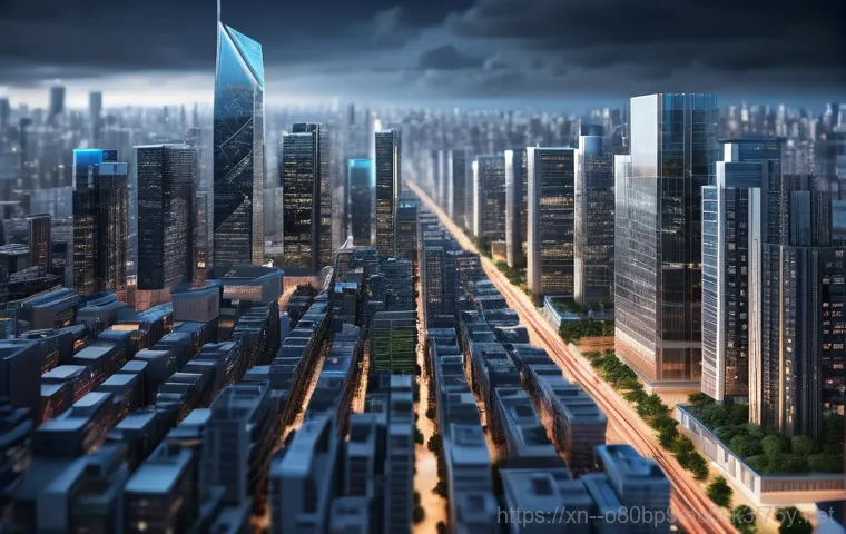 장상동 STATUS_INVALID_DISPOSITION - **Prompt:** A vibrant, futuristic new town, Ansan Jangsang-dong, at sunset. A diverse family of four...