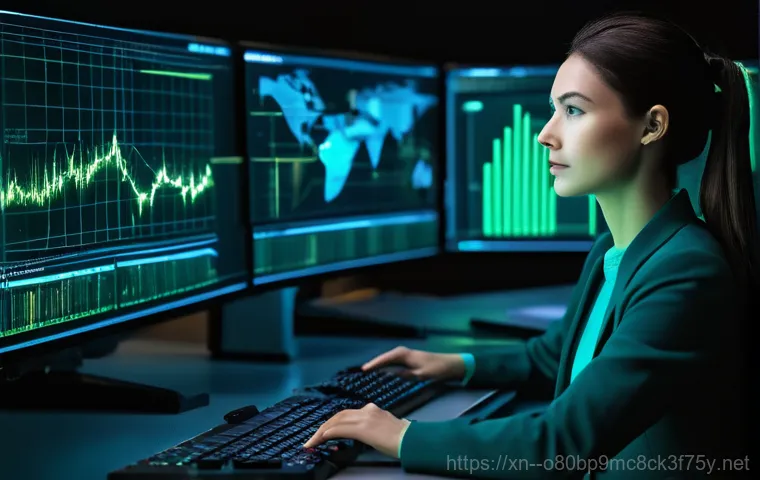 비봉면 STATUS_KERNEL_THREAD_TIMEOUT - A person (gender-neutral, wearing casual attire) is sitting in front of a computer, their face illum...