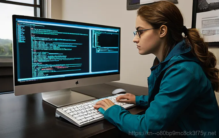 명일동 SOFTWARE_EXCEPTION - **Prompt 1: The Frustrated Blogger Facing a SOFTWARE_EXCEPTION Error**
    "A young adult, possibly ...