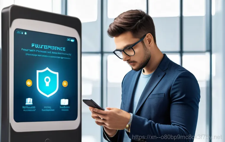 광명시 STATUS_MODULE_CORRUPTION - **Prompt 2: The Invisible Threat of Cybercrime**
    A sleek, modern smartphone is held by a fully c...