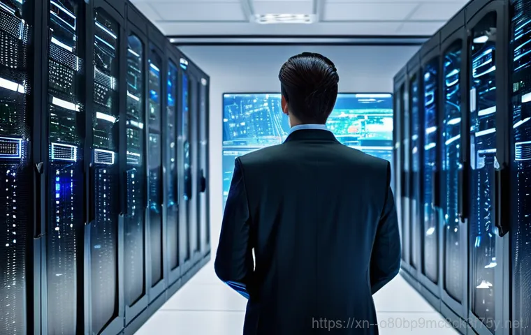 용유동 서버출장방문수리점 - **Prompt 2: Proactive Server Monitoring and Data Backup**
    Inside a brightly lit, organized serve...