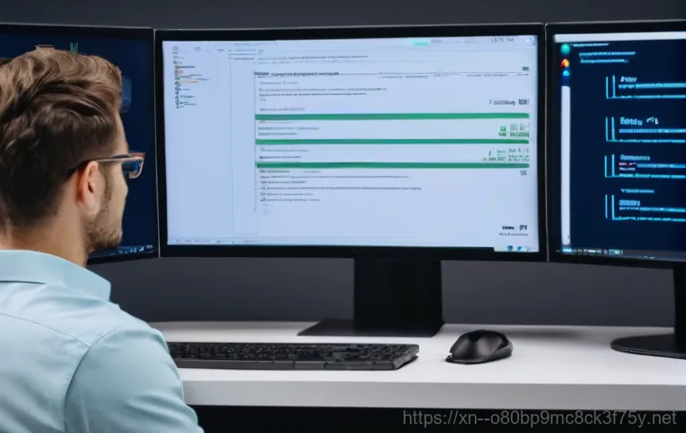 성석동 KERNEL_SECURITY_CHECK_FAILURE - **Prompt 2: Troubleshooting Hardware: Inspecting RAM**
    A focused person, wearing a casual short-...