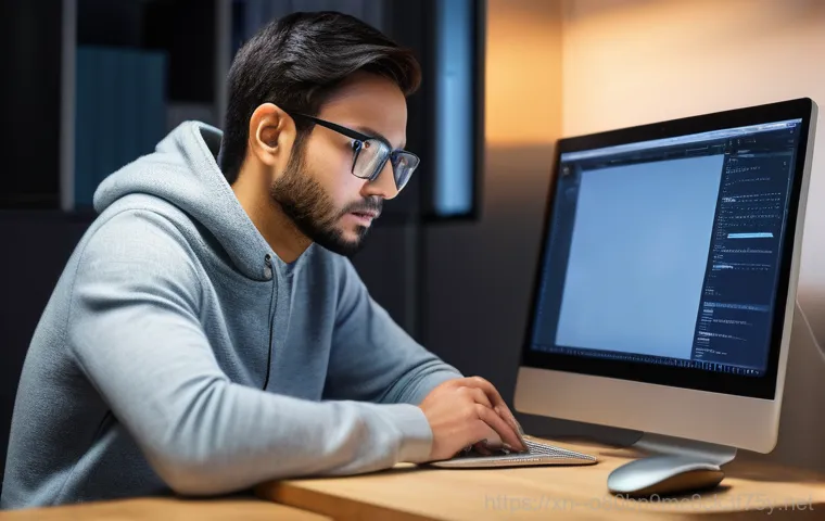 사사동 STATUS_INVALID_PARAMETER - An abstract, highly stylized image representing a digital malfunction. Geometric shapes and fragment...