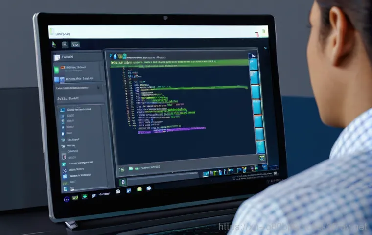 가능동 BUGCODE_USB_DRIVER - **Prompt 2: Investigating USB Hardware Connections**
    "A close-up shot focusing on the hands of a...