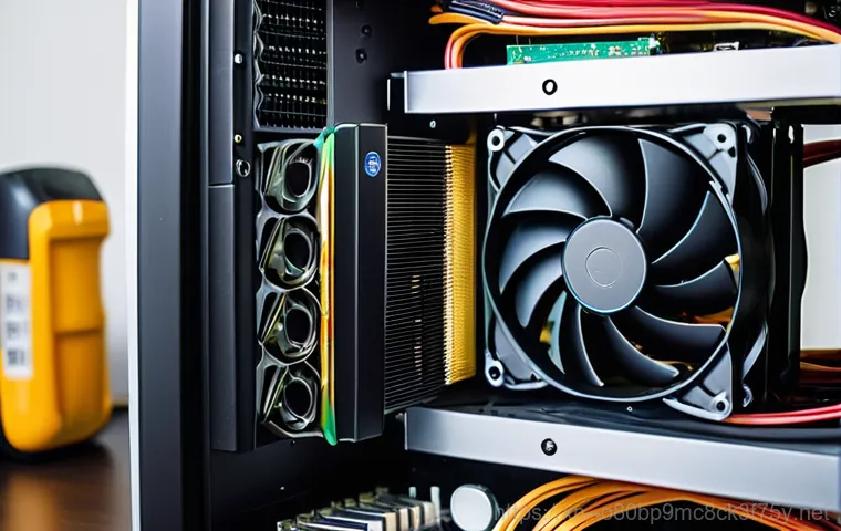이동 HDD조립 및 교체수리 - A split-screen image contrasting an HDD and an SSD. On the left, an open desktop computer case revea...