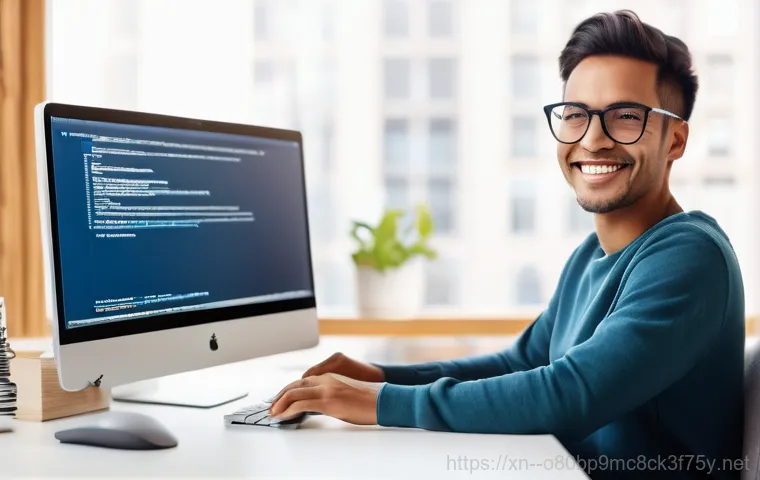 포일동 STATUS_SYSTEM_LICENSE_INVALID - A detailed shot focusing on a person's hands actively typing on a modern keyboard, with a clean, wel...