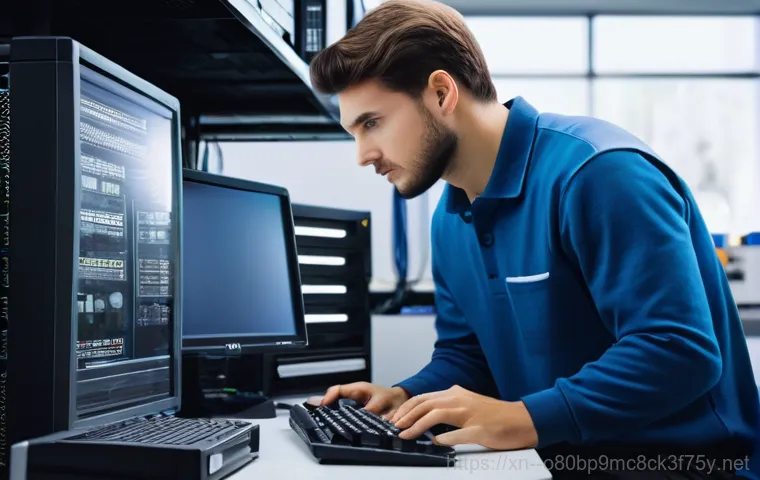 진안동 STATUS_IMAGE_CHECKSUM_MISMATCH - **Prompt 2: Hands-On Hardware Troubleshooting**
    A close-up, high-definition shot focusing on a p...