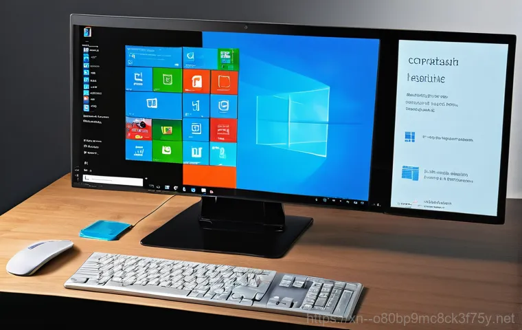 오정동 윈도우8 windows8 재설치 포맷  초기화 - **Image Prompt: The Burden of a Slow PC**
    A realistic, slightly desaturated image of a desktop c...