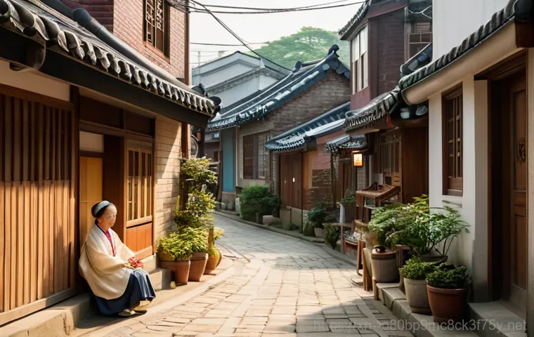 동화동 CRITICAL_OBJECT_TERMINATION - Prompt 1: Nostalgic Donghwa-dong Alleyway**