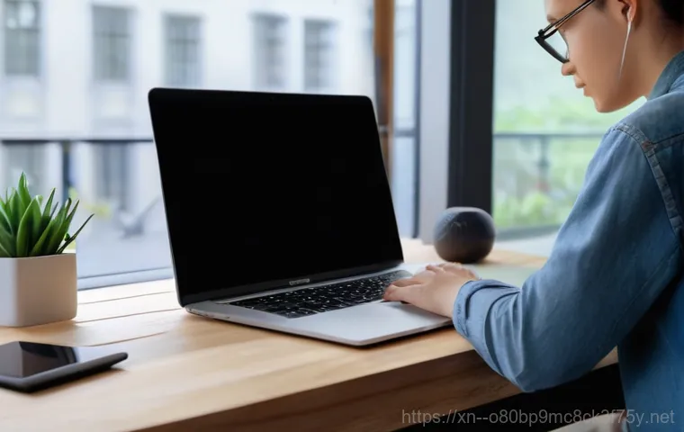 화현면 맥북프로 판매 및 수리 - A side-view shot of a MacBook Pro with its bottom casing slightly bulging outwards, illustrating bat...