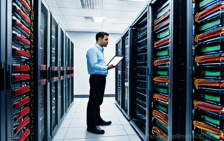 을왕동 STATUS_KERNEL_CONNECTION_TIMEOUT - A person (gender-neutral, mid-30s) sits at a modern desk, gazing intently at a computer screen displ...
