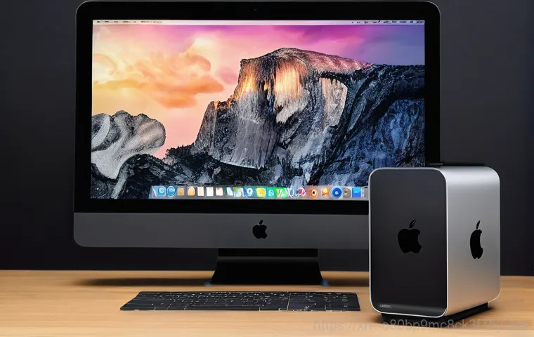 덕이동 맥미니 판매 및 수리 - **Image Prompt 2: Expert Mac mini Repair and Component Handling**
    A close-up, high-angle shot fo...