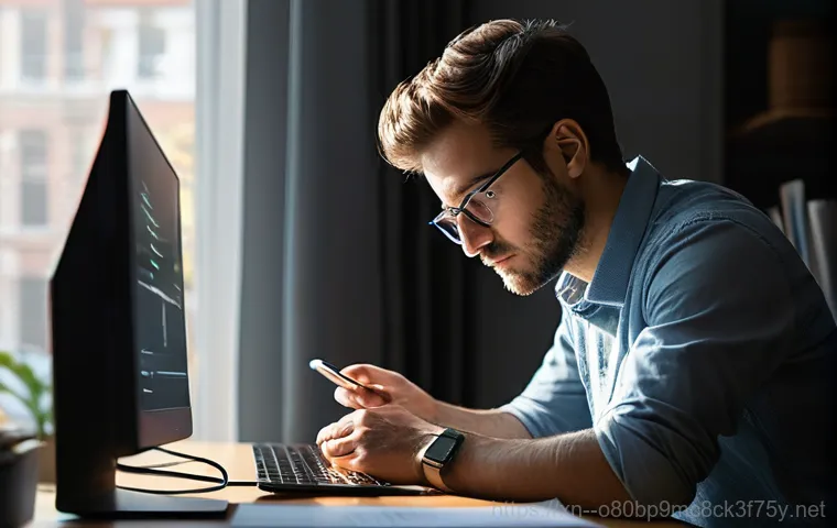 하성면 STATUS_INVALID_SESSION - **Prompt:** A young adult, looking visibly frustrated and disheartened, sits in front of a laptop on...