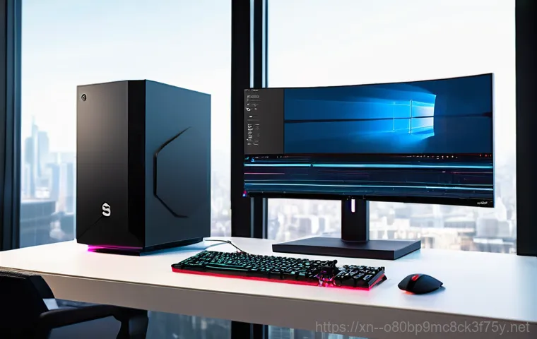 송산동 조립컴퓨터 pc 출장판매설치 - **Prompt 2: Expert PC Repair and Upgrade Service at Home**
    "A diligent female PC technician, in ...