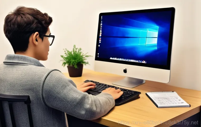 수색동 DEVICE_DRIVER_MISMATCH - **Prompt 2: Focused Problem Solving for a Computer Issue**
    "A person (gender-neutral, wearing a ...