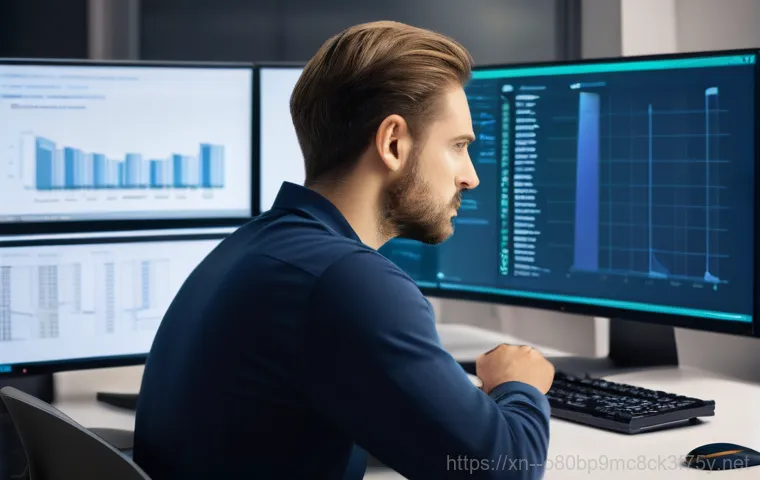 방산동 KERNEL_SECURITY_CHECK_FAILURE - A close-up, focused shot inside an open desktop computer tower. A person's hands, with an anti-stati...