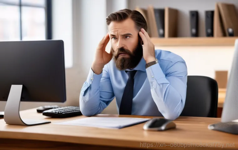 가남읍 STATUS_NETWORK_ACCESS_DENIED - **Prompt:** A focused IT technician, a man in his 30s with short, neat hair and wearing a clean polo...