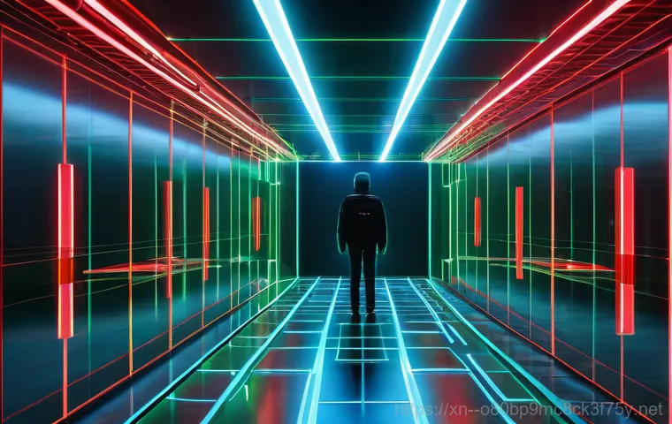 창릉동 STATUS_MODULE_ACCESS_DENIED - **Image Prompt: "Deep Dive into System Permissions"**
    An IT professional, a woman in her late 30...