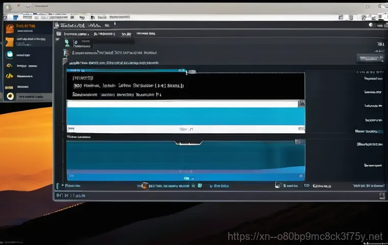 이동 linux재설치 포맷  초기화 - A detailed illustration of a user meticulously backing up data from their Linux system. The image sh...