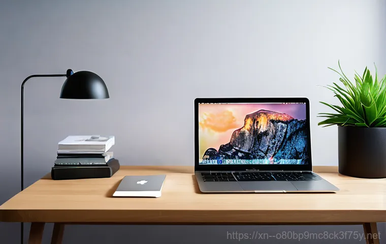 송도동 맥북에어 판매 및 수리 - **Overheating MacBook Air:** A close-up shot of a modern 13-inch MacBook Air (M1 or M2 model) on a m...