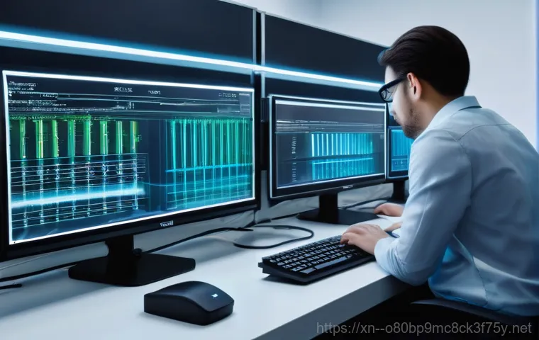 동빙고동 STATUS_DISK_READ_FAILURE - **Prompt 2: The Internal Struggle of a Failing Hard Drive.**
    "An intricate, stylized cross-secti...