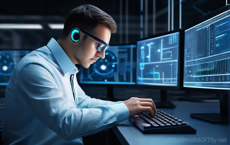 예지동 STATUS_KERNEL_THREAD_INTERRUPTED - **Image Prompt: STATUS_KERNEL_THREAD_INTERRUPTED: A Moment of Digital Disruption**
    A dramatic, h...