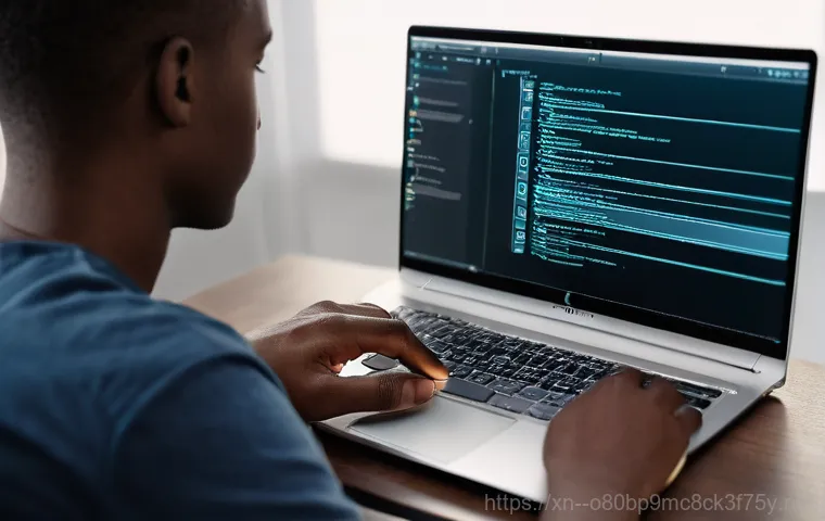 일원동 ubuntu재설치 포맷  초기화 - A professional and friendly IT technician, a woman in her early 30s with a neat appearance, is patie...