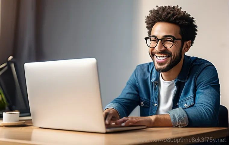 학온동 STATUS_CONNECTION_REFUSED - **Prompt:** A person, wearing a simple t-shirt and shorts, is kneeling beside a cluttered desk, peer...