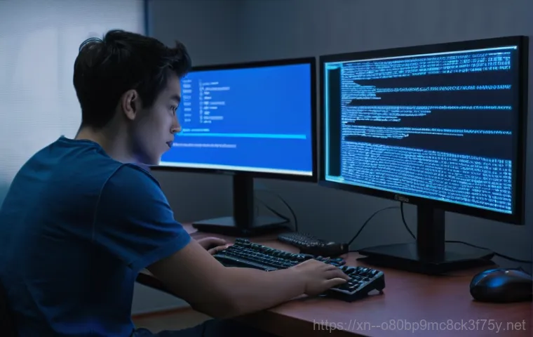 원곡동 STATUS_KERNEL_MODULE_FAILURE - A visually striking abstract representation of a computer's core operating system. The "kernel" is d...