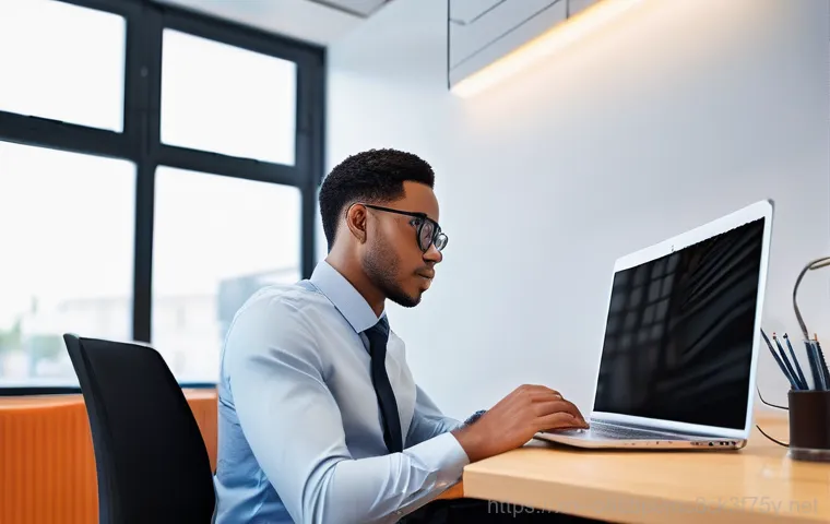 강상면 STATUS_DISK_CORRUPTION - **Prompt:** A person, appearing in their late twenties or early thirties, dressed in modest everyday...